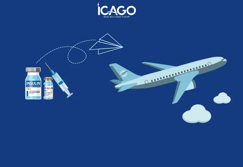 Người bị tiểu đường hoàn toàn được phép mang insulin và kim tiêm khi đi máy bay